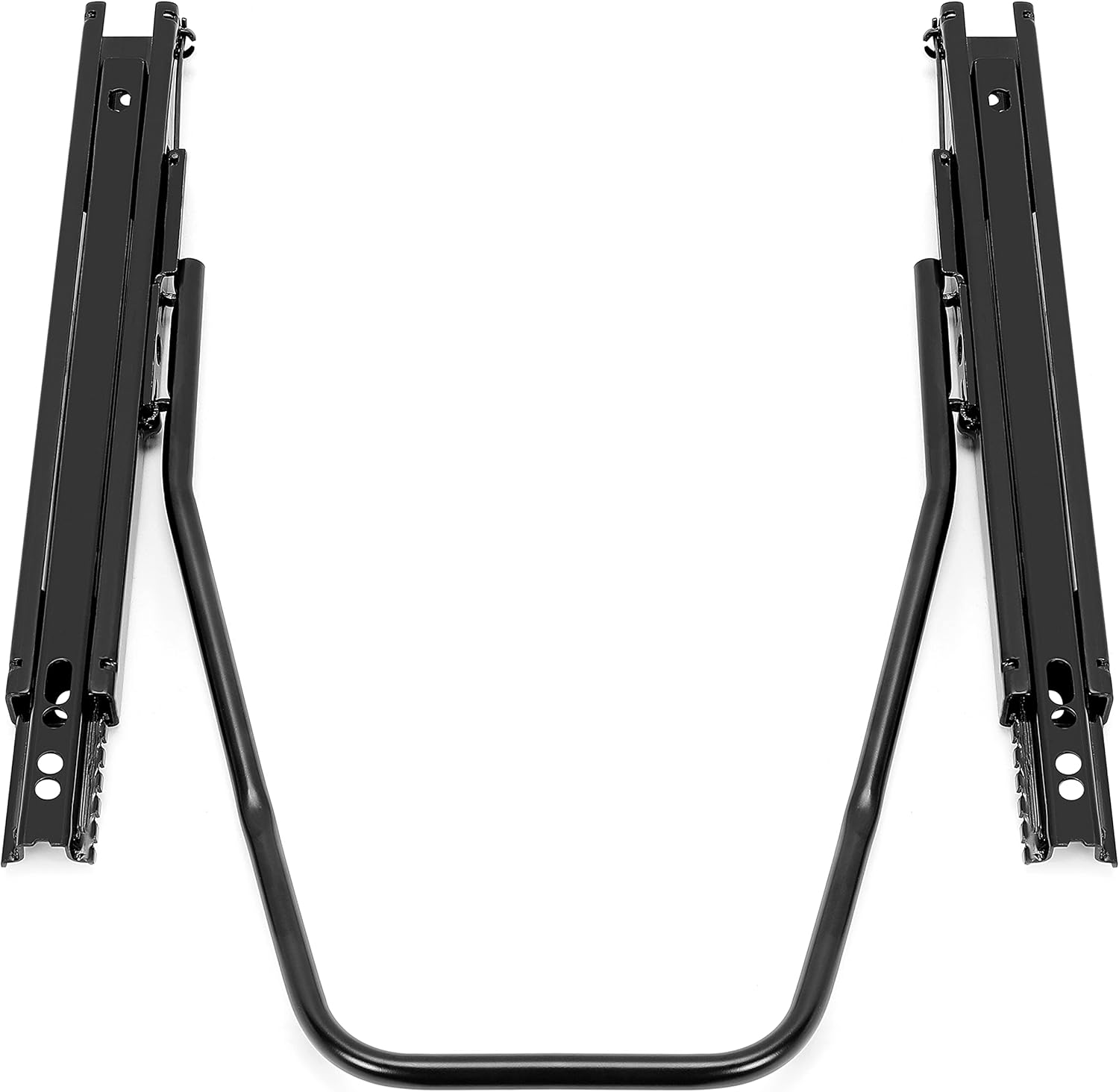 Kojem Universal Seat Sliders Dual Locking Seat Rails Brackets Kit Compatible with Most Aftermarket Seats- 1 x Set of Sliders