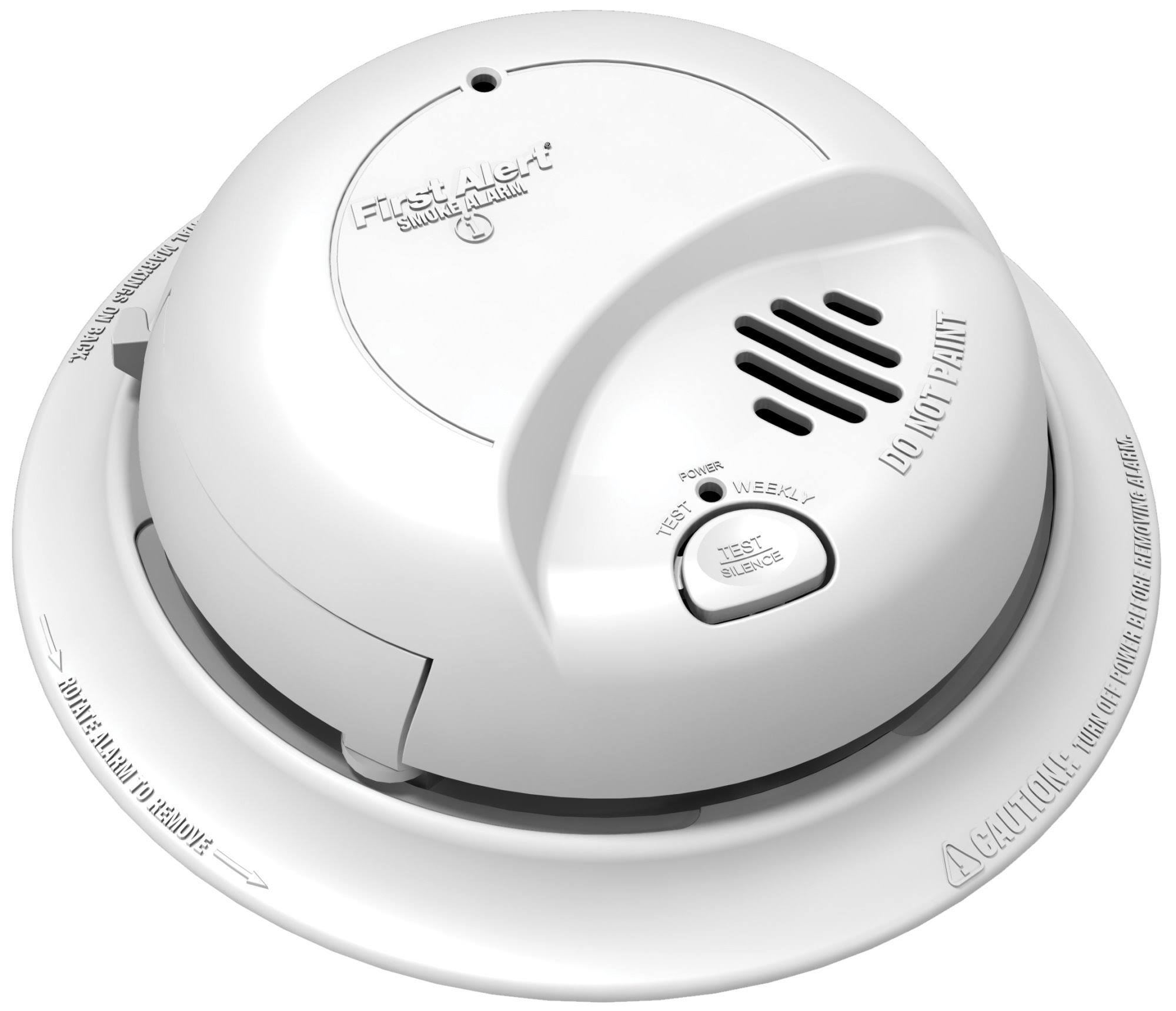 BRK First Alert 9120B 120-Volt Wire-In with Battery Backup Smoke Alarm, 12-Pack, Color