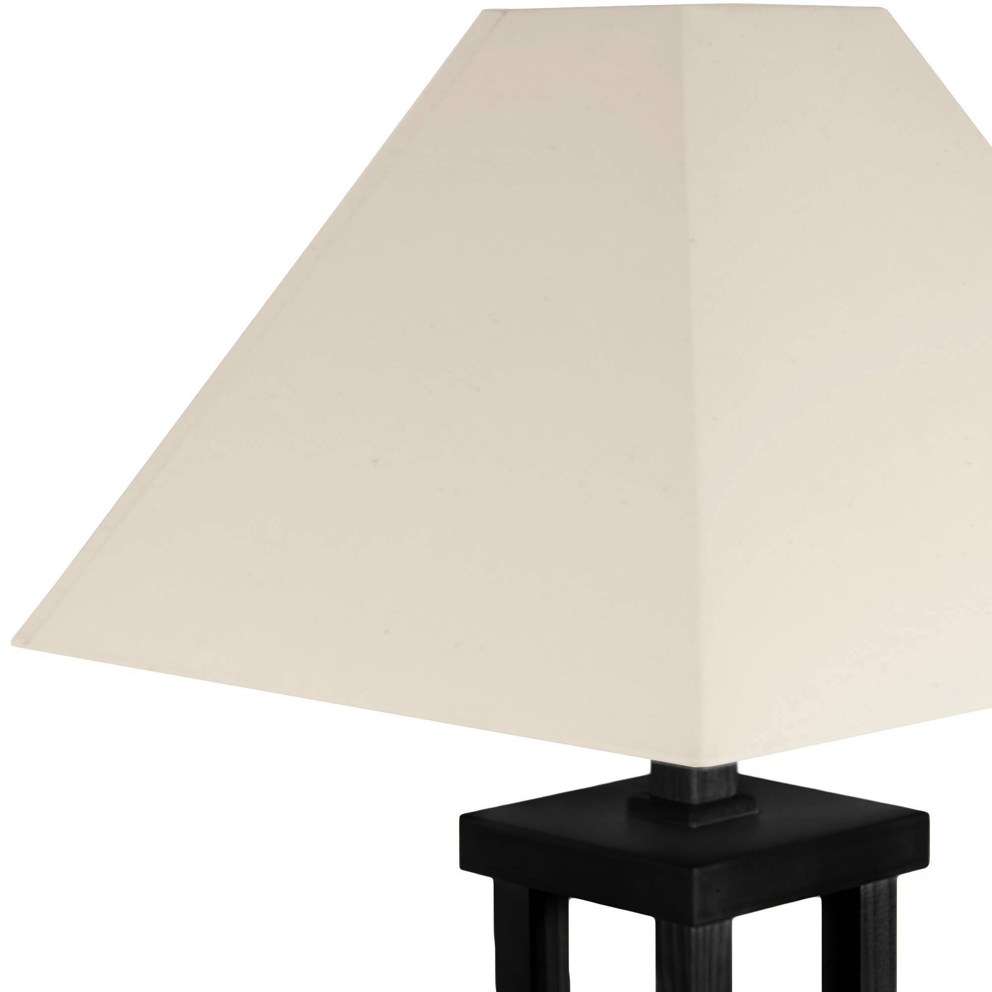 Oriental Furniture Mosko Table Lamp - Black