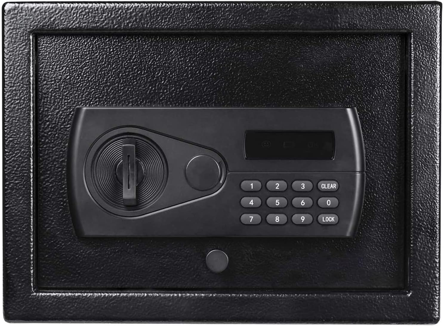 AEGIS Small Slim Desk Drawer Security Safe Box with Electronic Digital Keypad ＆ Keys Quick-Access Safes for Home Hotel Office -11.8 x 8.7 x 4.3 inches Pack of 2