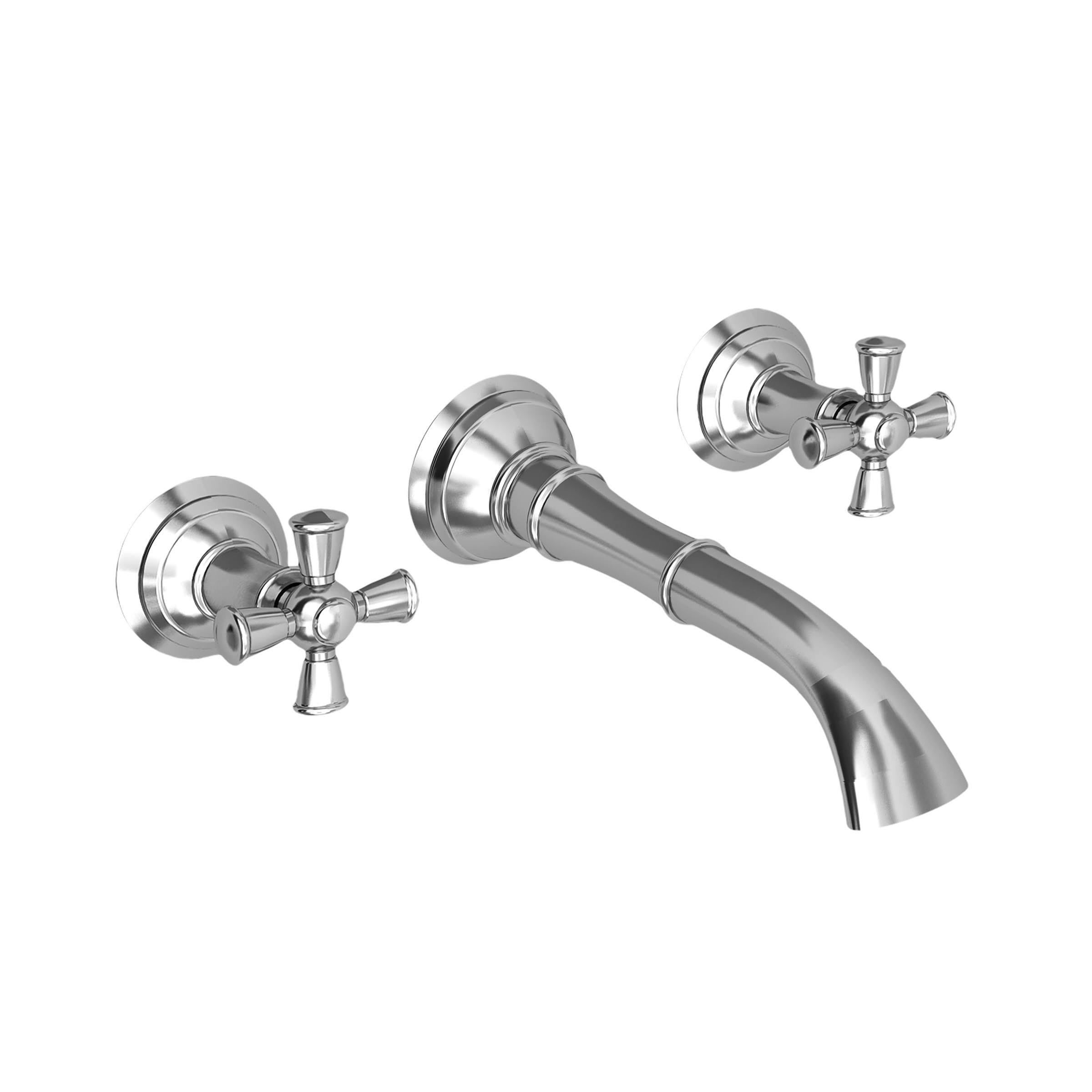 Newport Brass Aylesbury Wall Mount Lavatory Faucet Flat Black