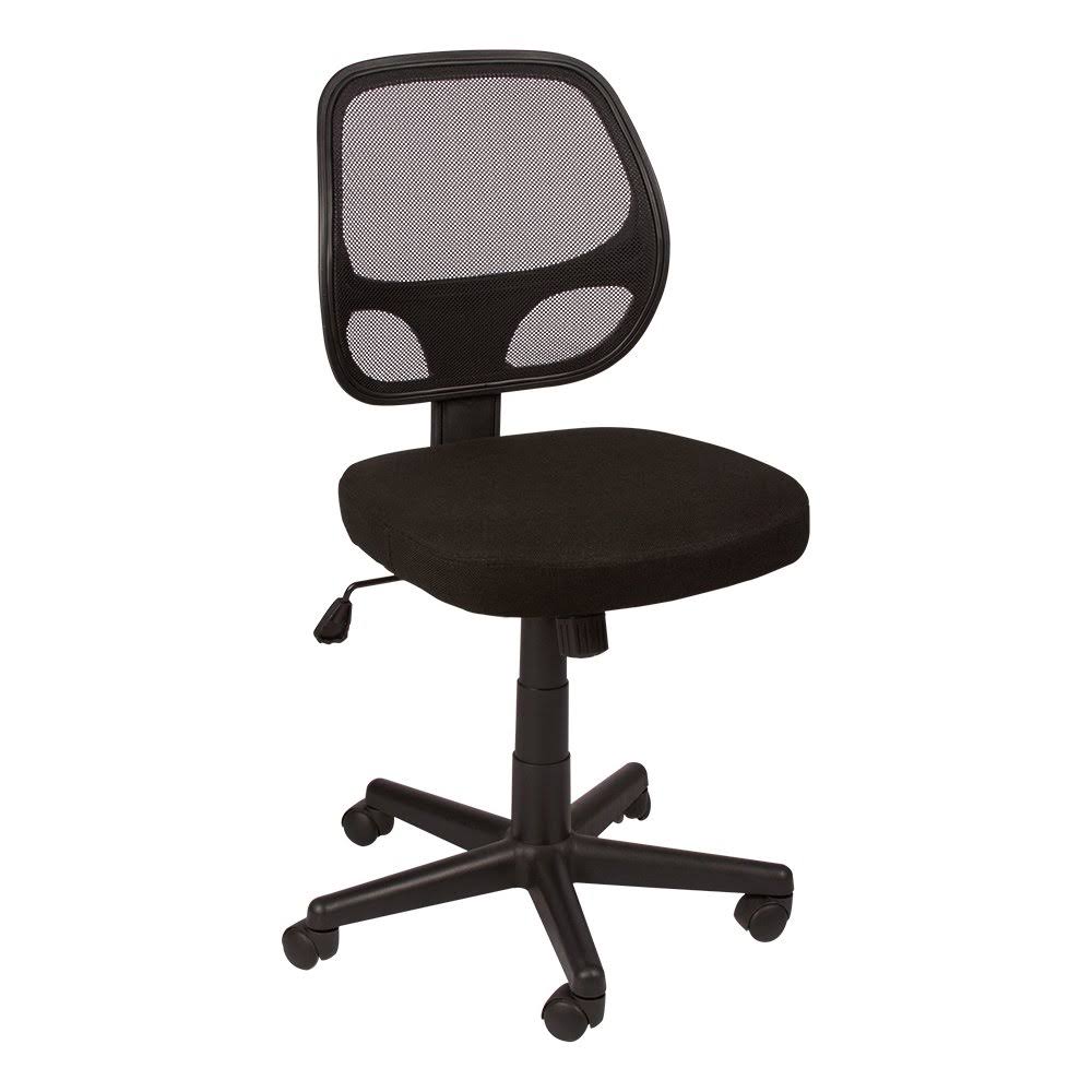 Norwood Commercial Furniture Mesh Back Task Chair with Tilt, Black