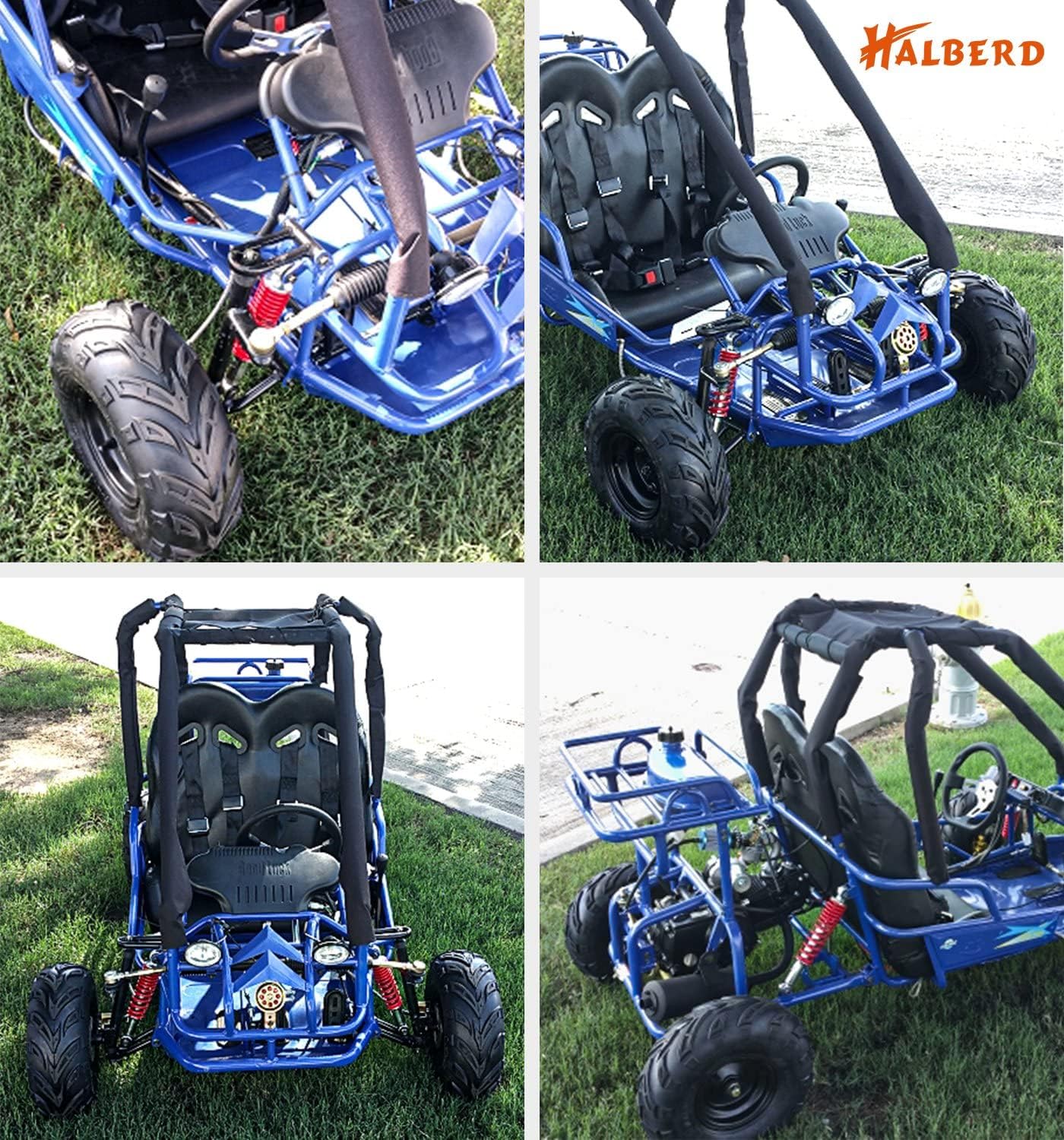 HALBERD 19x7-8 Sport ATV Tires, 19x7x8 Mini Bike Tires ATV UTV Off-Road Tires Tubeless All-Terrain Mud Sand Trial Tires 4PR (Pack of 1)