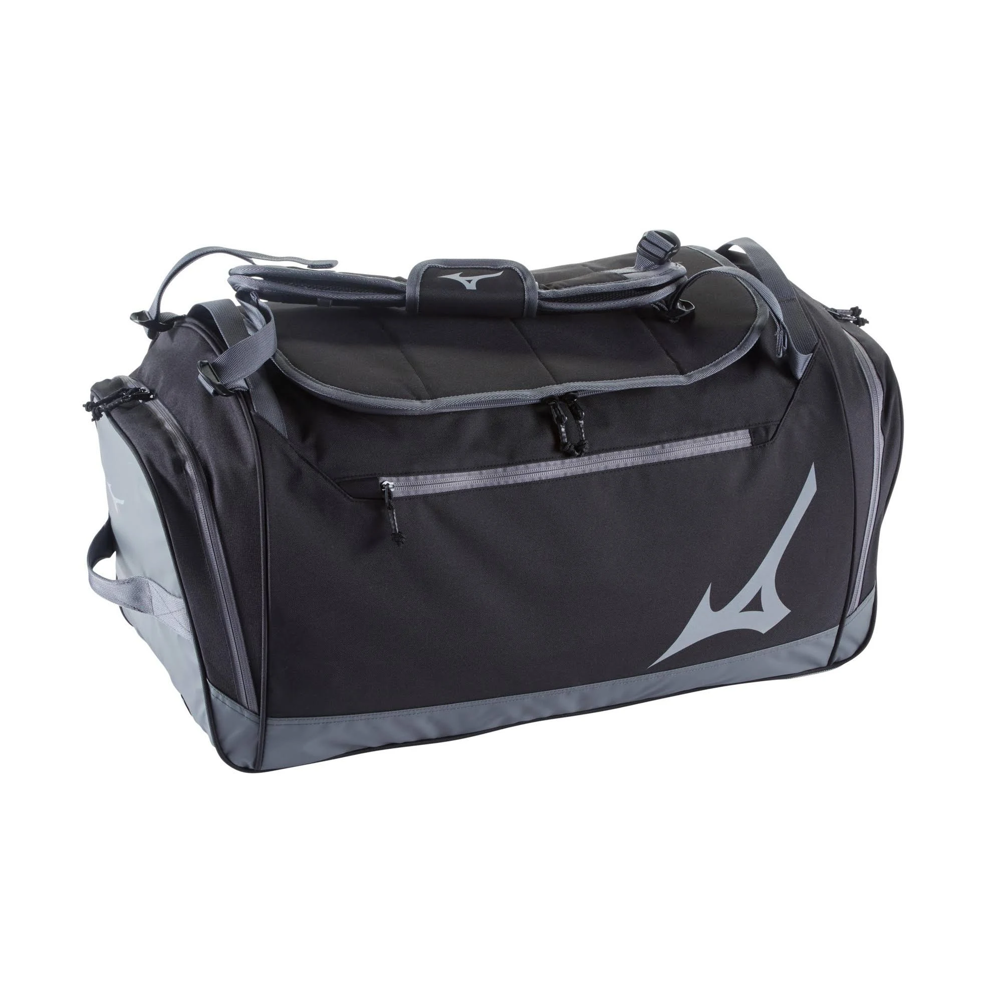 Mizuno Team OG5 Duffel Bag, Black/Grey