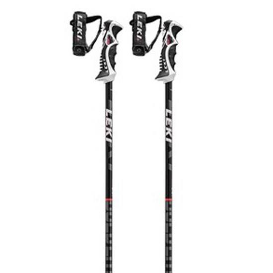Leki Bold Lite S Poles Black White Blue (Pair)