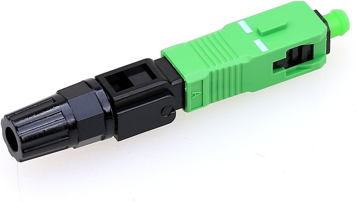 SC APC Fiber Optic Fast Terminators Cold Connector For CATV 100pcs Pack of 2
