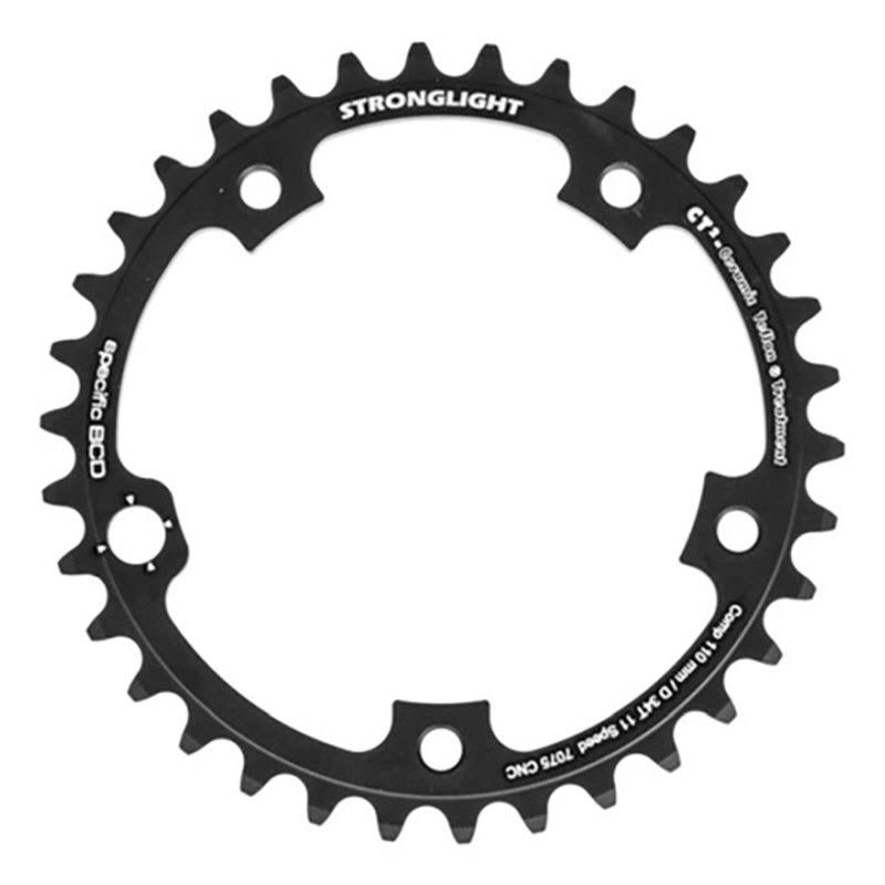 Stronglight Campagnolo 11-Speed Chainring CT2 Black 110mm 51T.
