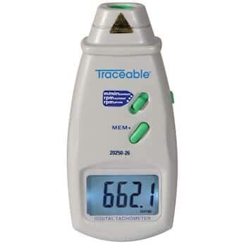 Digi-Sense Digital Contact/Photo Tachometer with NIST-Traceable Calibration