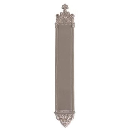 Brass Accents A04-p5640-619 Gothic 3-.37 in. x 23-.75 in. Push Plate Satin Nickel, Gold