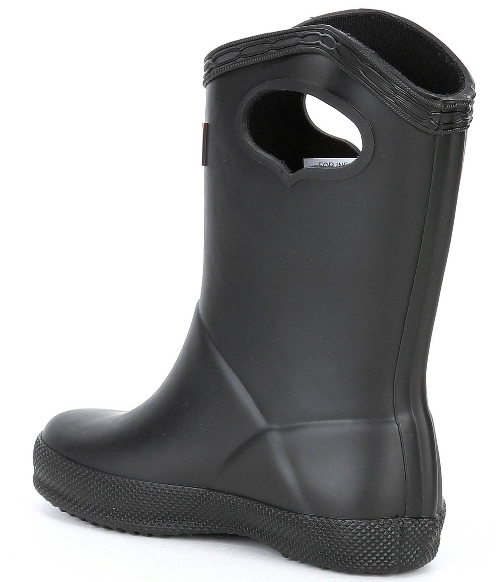 Hunter First Classic Pull on Kids Wellingtons - Black