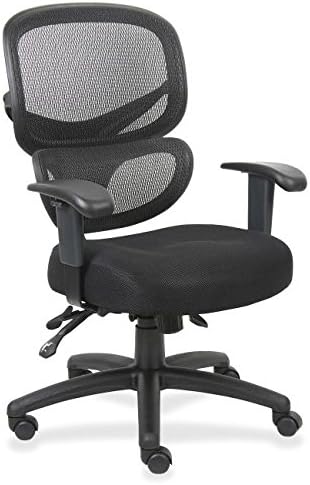 Lorell Mesh-Back Executive Chair, 27-Inch by 27-Inch by 40-1/2-Inch, Black