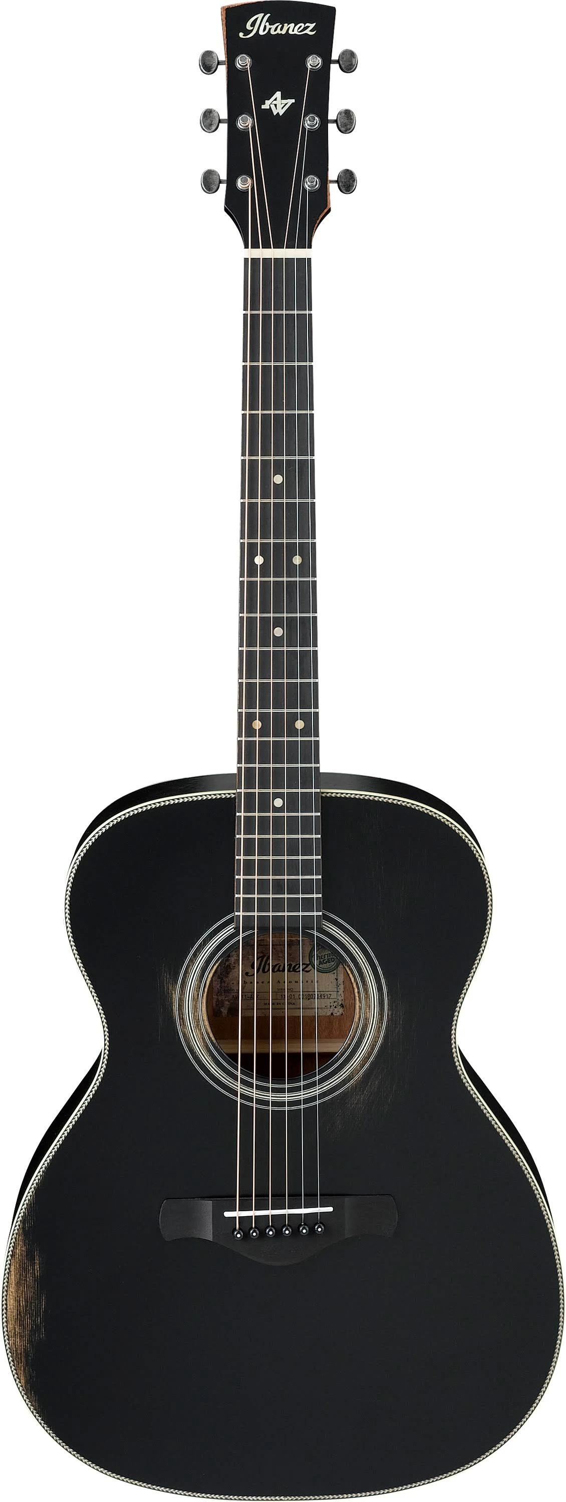 Ibanez Artwood Vintage AVC11 Acoustic Guitar Antique Black