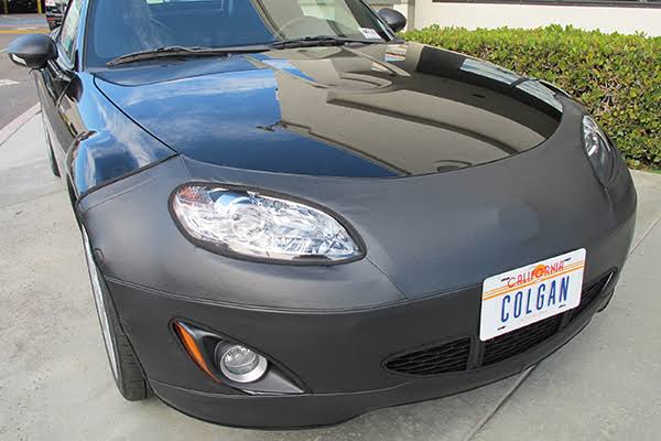 2009 Mazda Miata/MX-5 Colgan Custom Original Car Bra in Black, Original Full Front-End Bra BC4505BC