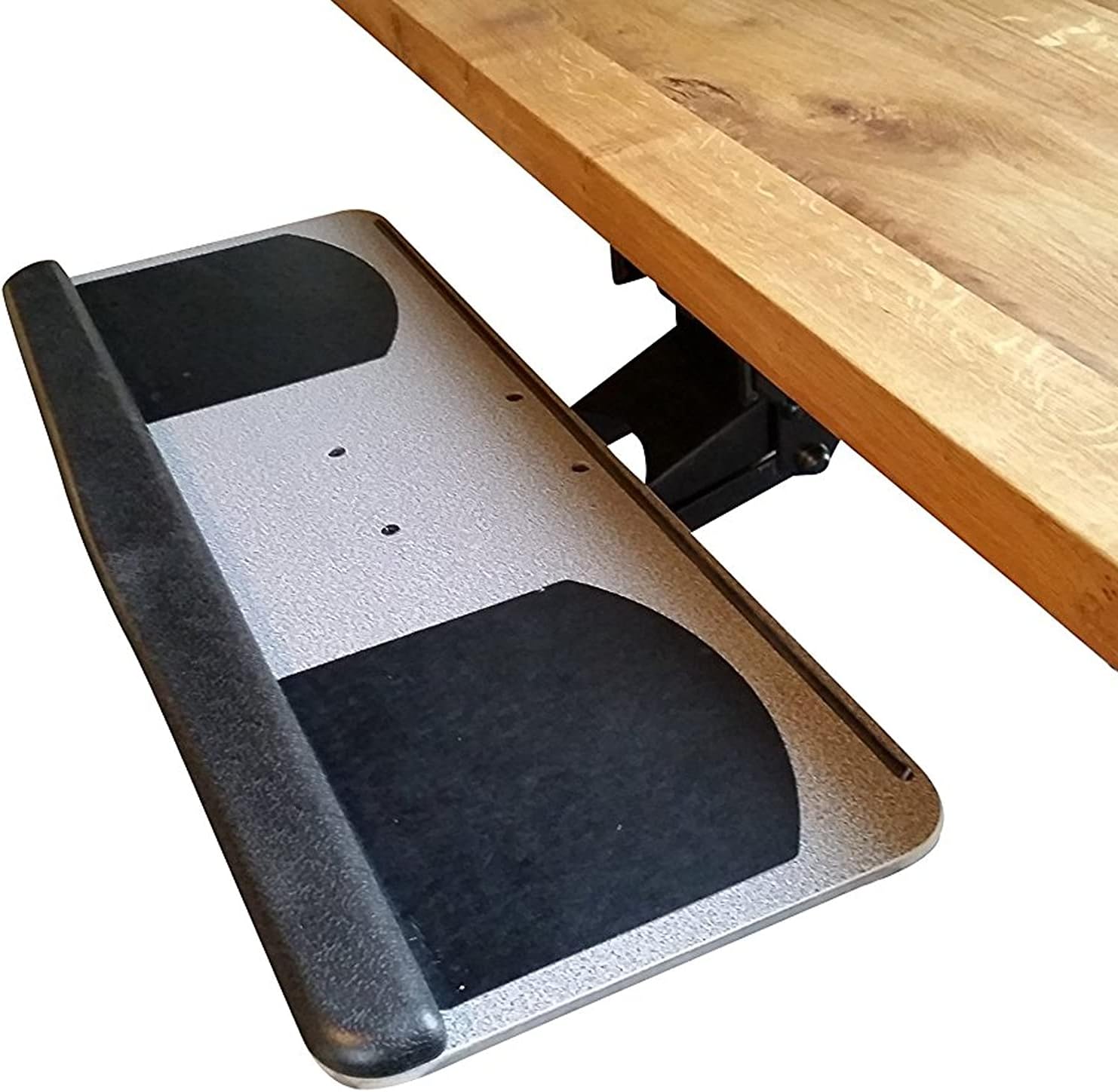 AnthroDesk Keyboard Tray Fully Adjustable with Rotation and Swing Pack of 2