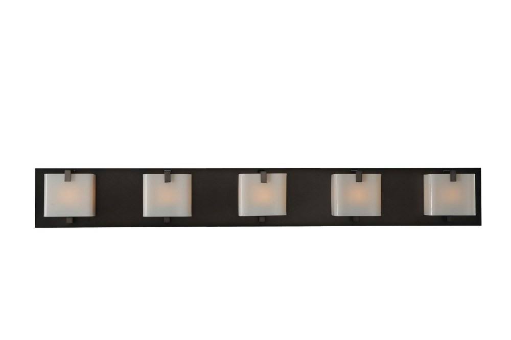 Kalco Lighting-313235BBN-Meridian - 38 inch 15W 5 LED Bath Vanity Brushed Black Nickel Finish