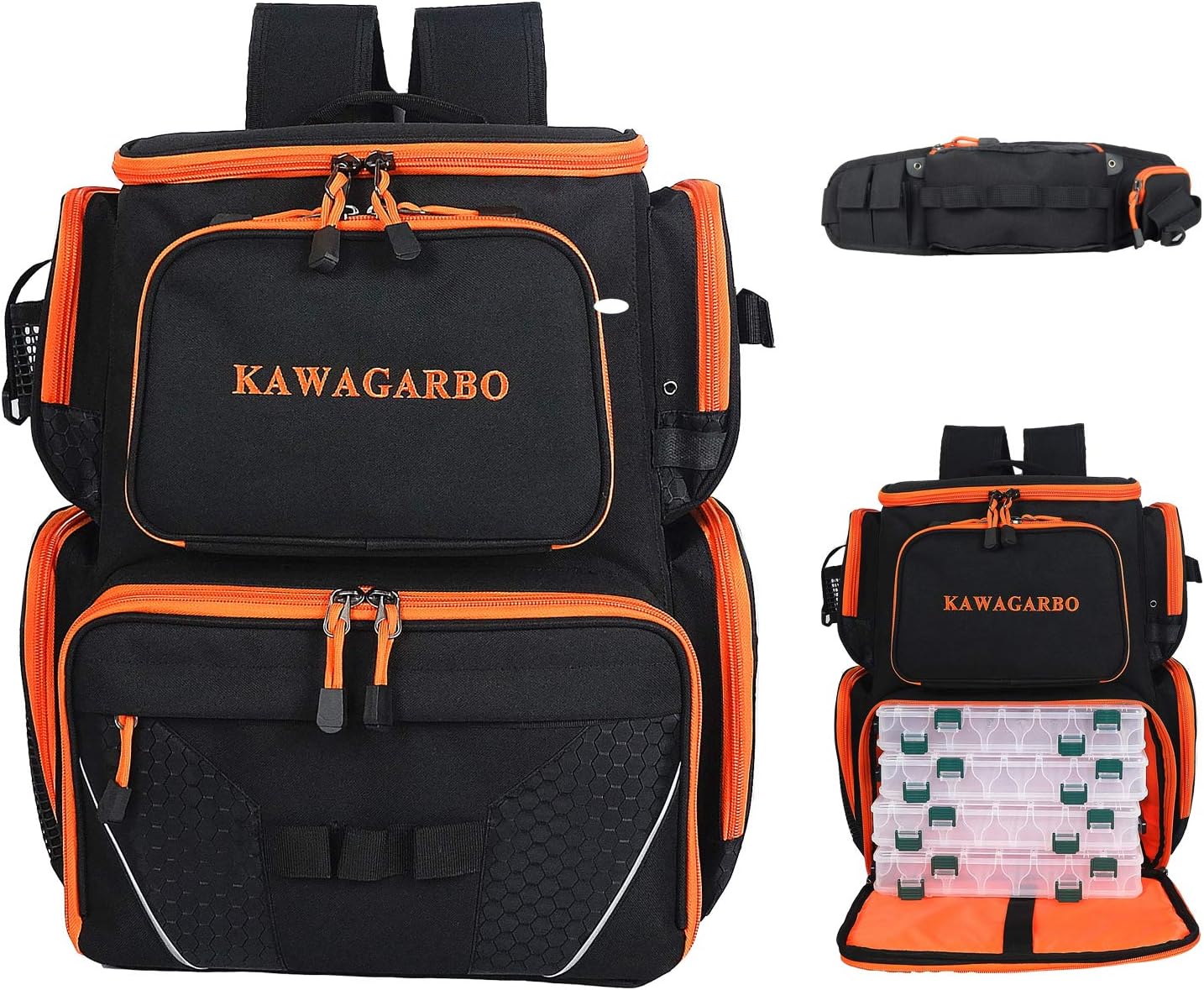 Kawagarbo Fishing Tackle Backpack