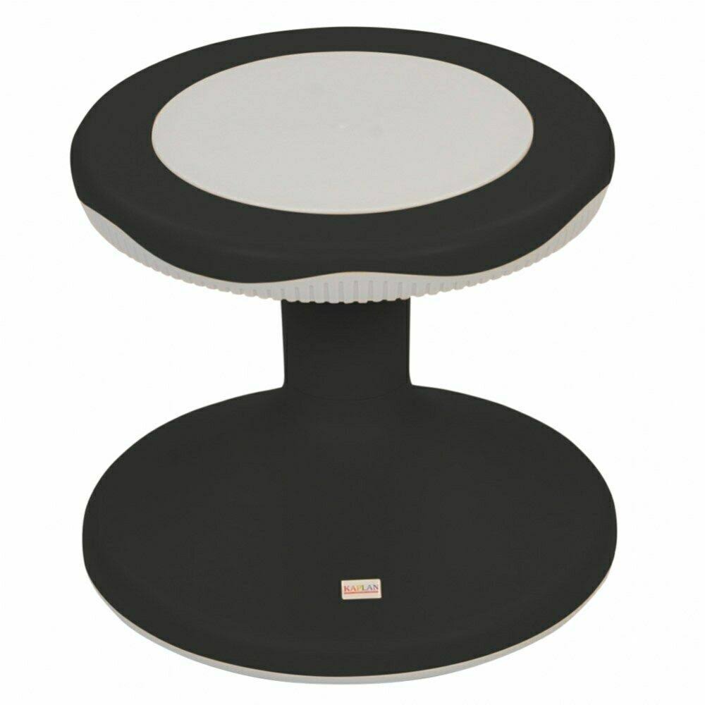 Kaplan Early Learning Company 12x22 K&Motion Stool - Black