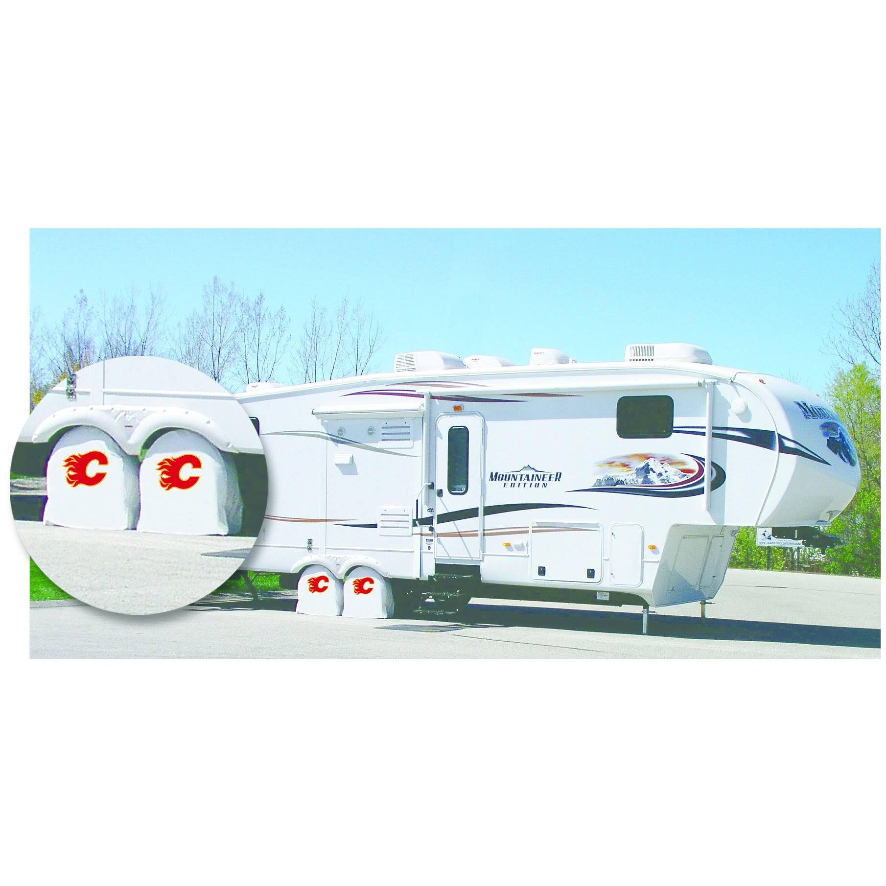 Holland Bar Stool Calgary Flames Tire Shade TSACALFLAWT