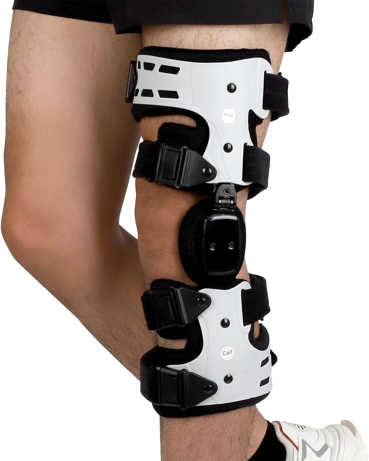 Orthomen OA Unloader Knee Brace - Support for Arthritis Pain, Osteoarthritis, Cartilage Defect Repair, Avascular Necrosis, Bone on Bone Knee Joint Pain and Degeneration (Medial/Inside - Right)