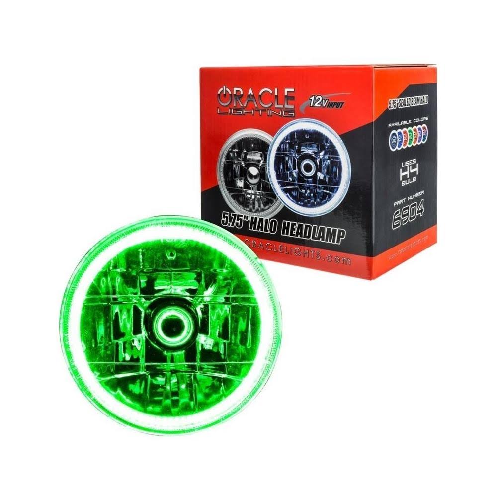 Oracle Lighting 6904-004 Pre-Installed Lights 5.75 in. Sealed Beam, Green