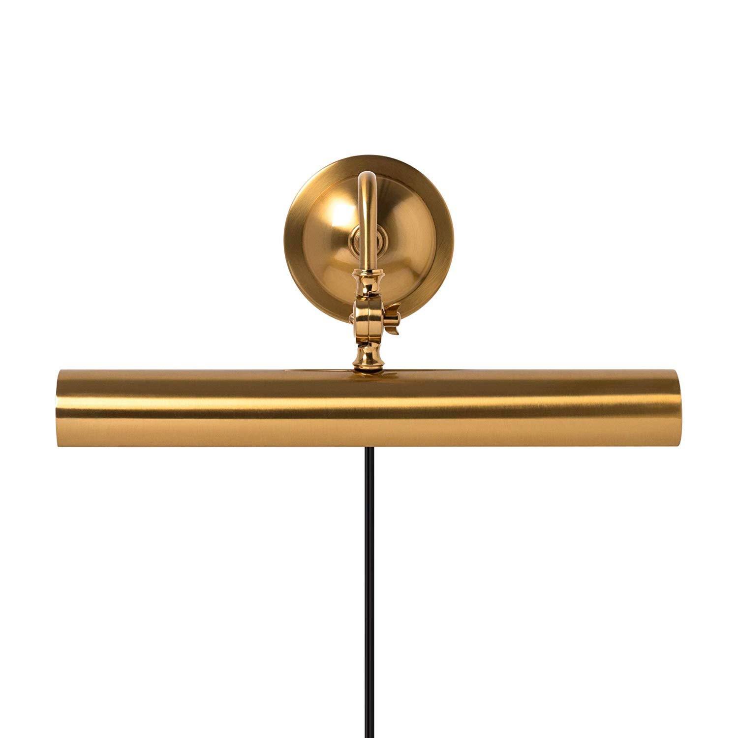 Upgradelights 16 inch Adjustable Picture Lamp with Backplate LBG1