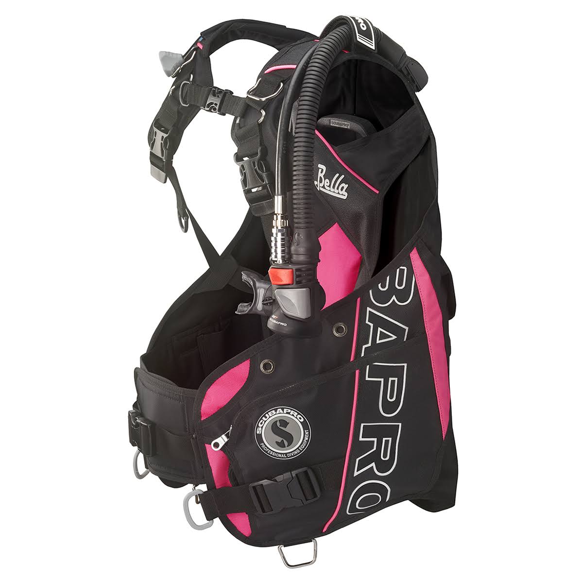 Scubapro Bella w/AIR2 V Gen Black/Pink / S