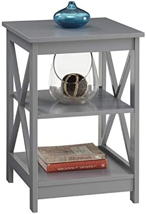 Pemberly Row End Table in Gray Pack of 2