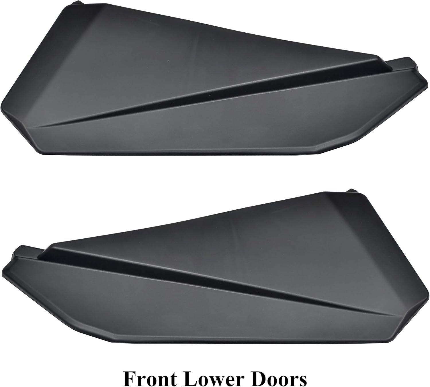 Lower Doors Kit for Can-Am X3 Max, SAUTVS Lower Door Inserts Panels with Built-in Metal Frame for Can Am Maverick X3 Max RS DS 2017-2021 Accessories (4 Doors, Front & Rear)