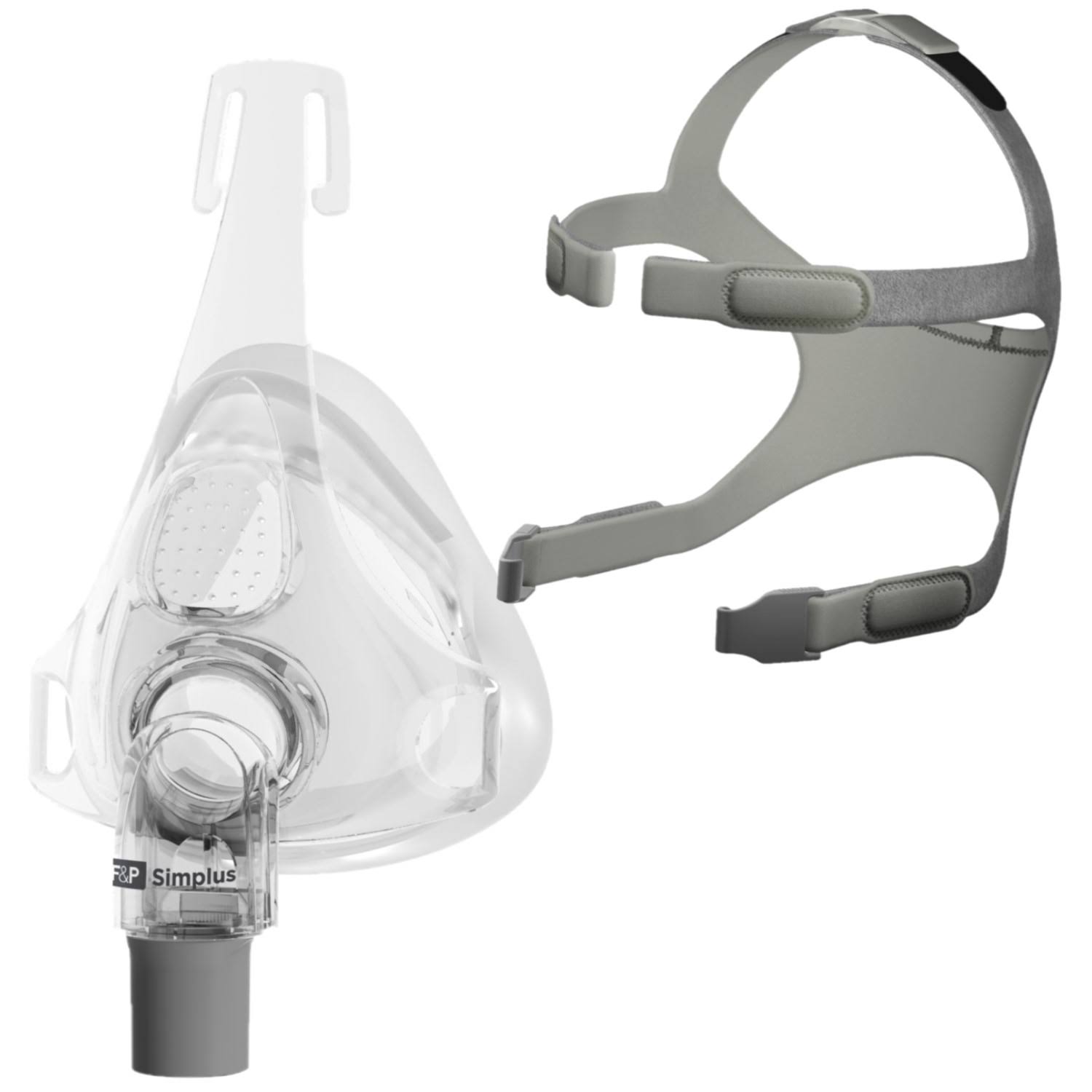 Fisher u0026 Paykel Simplus Full Face Mask Without Headgear Large