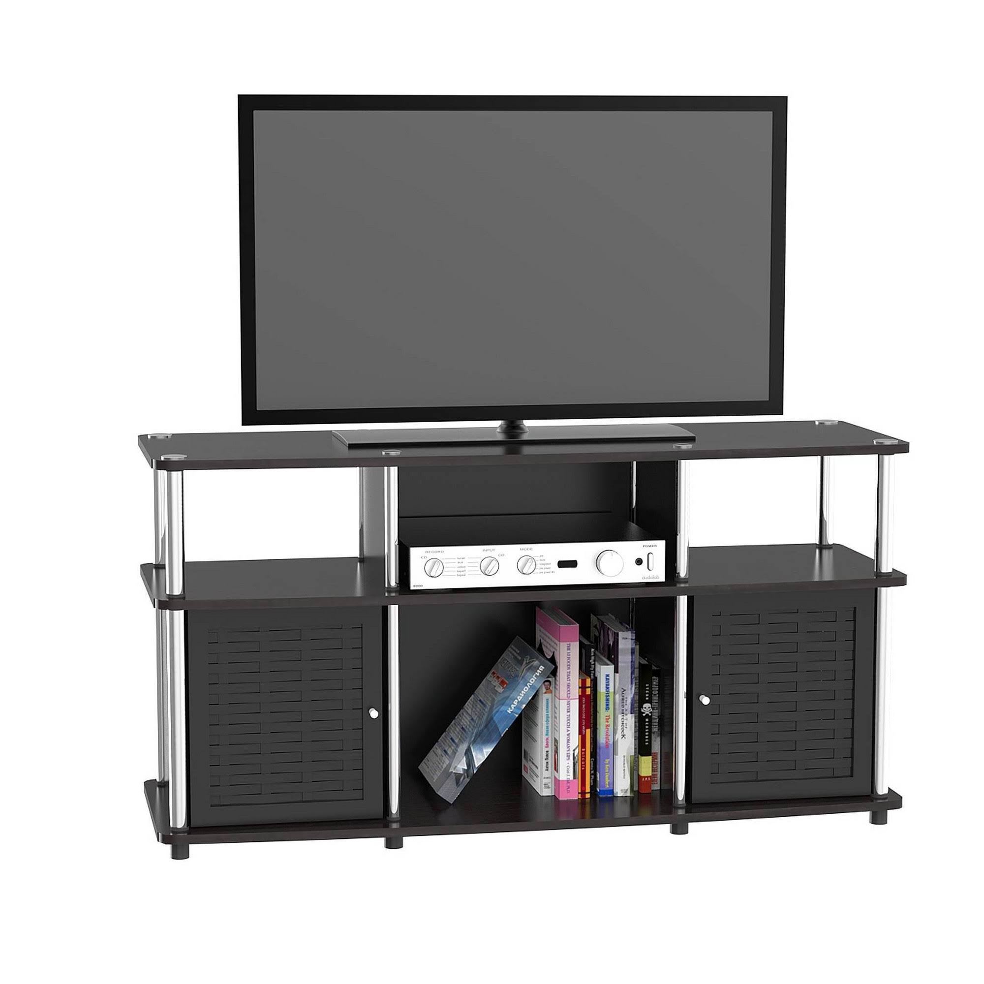 TV Stand Black 47 - Convenience Concepts