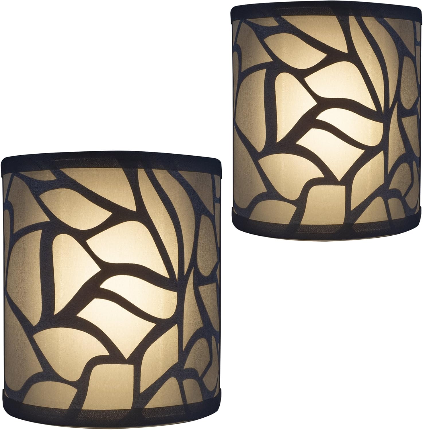 RecPro RV Light Fixture | LED 12V | Decorative RV (Camper) Bathroom Wall Light | Sconce Lighting | 2 Pack