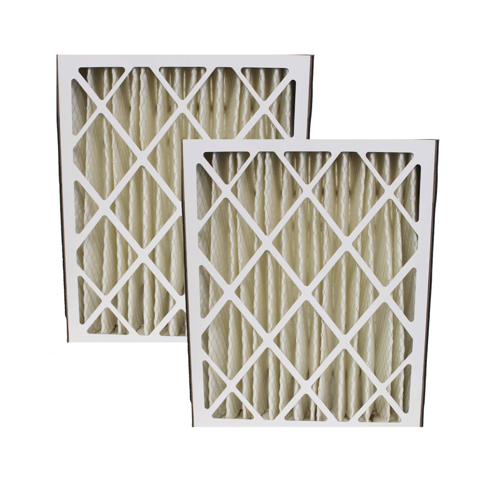 2pk Ultravation 91-006 Pleated Furnace Air Filter 20x25x5 MERV 8 Compatible