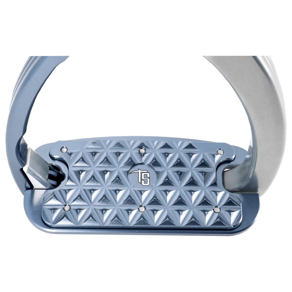 Tech Venice Evo Safety Stirrups - Silver/Black
