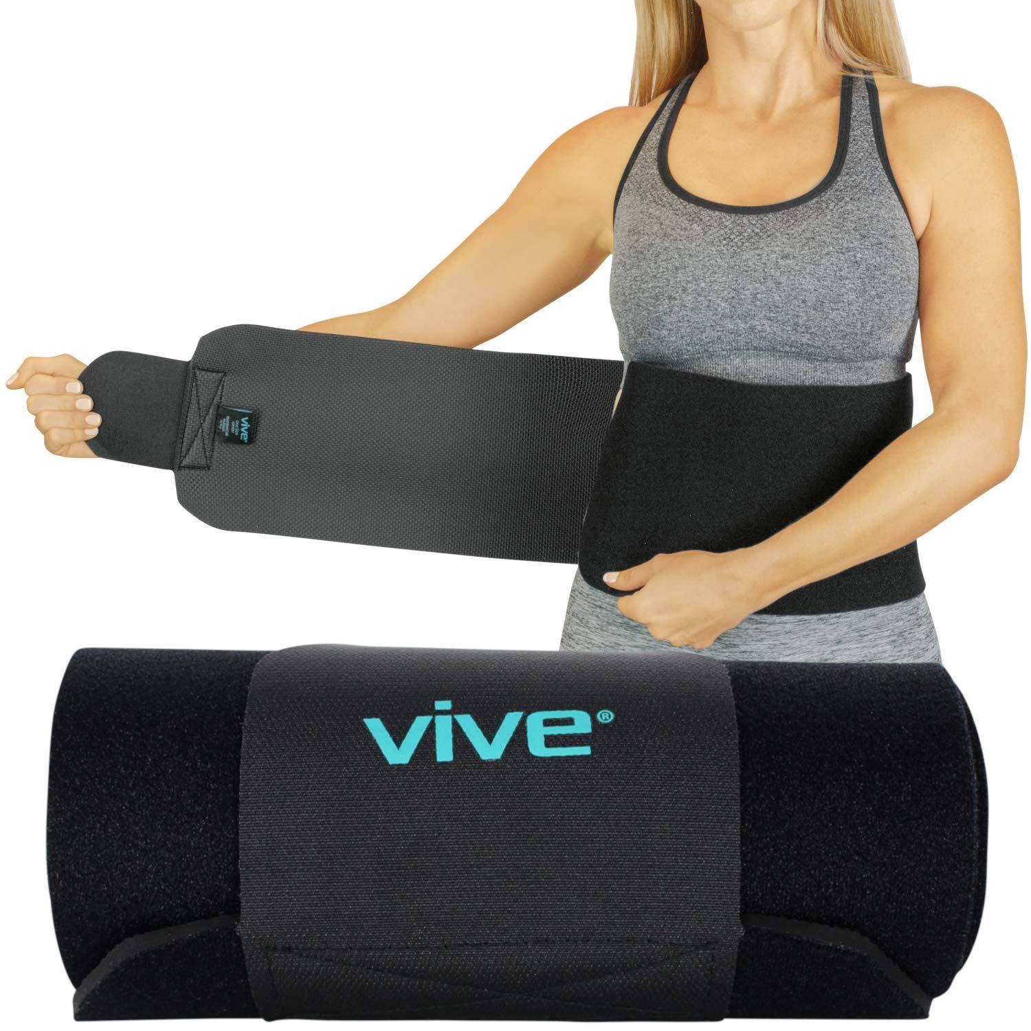 Vive Waist Trainer Belt by Stomach Trimmer Wrap - Tummy
