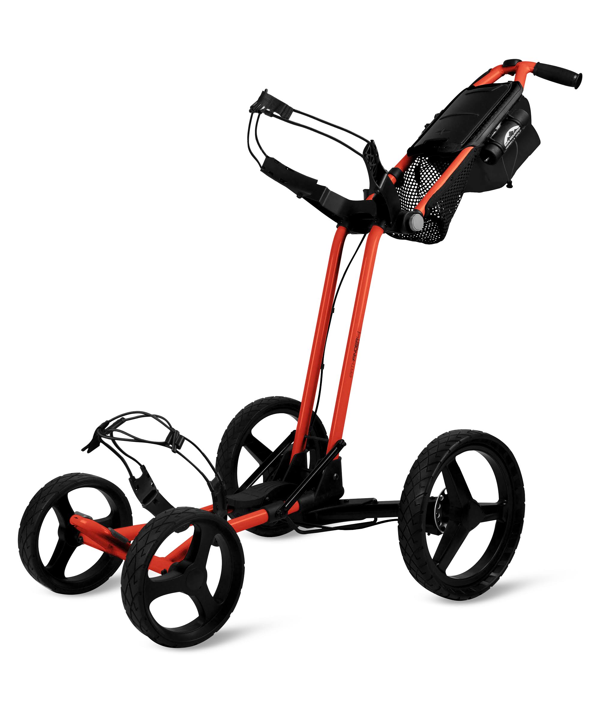 Sun Mountain Pathfinder 4 Push Cart, Inferno/Black
