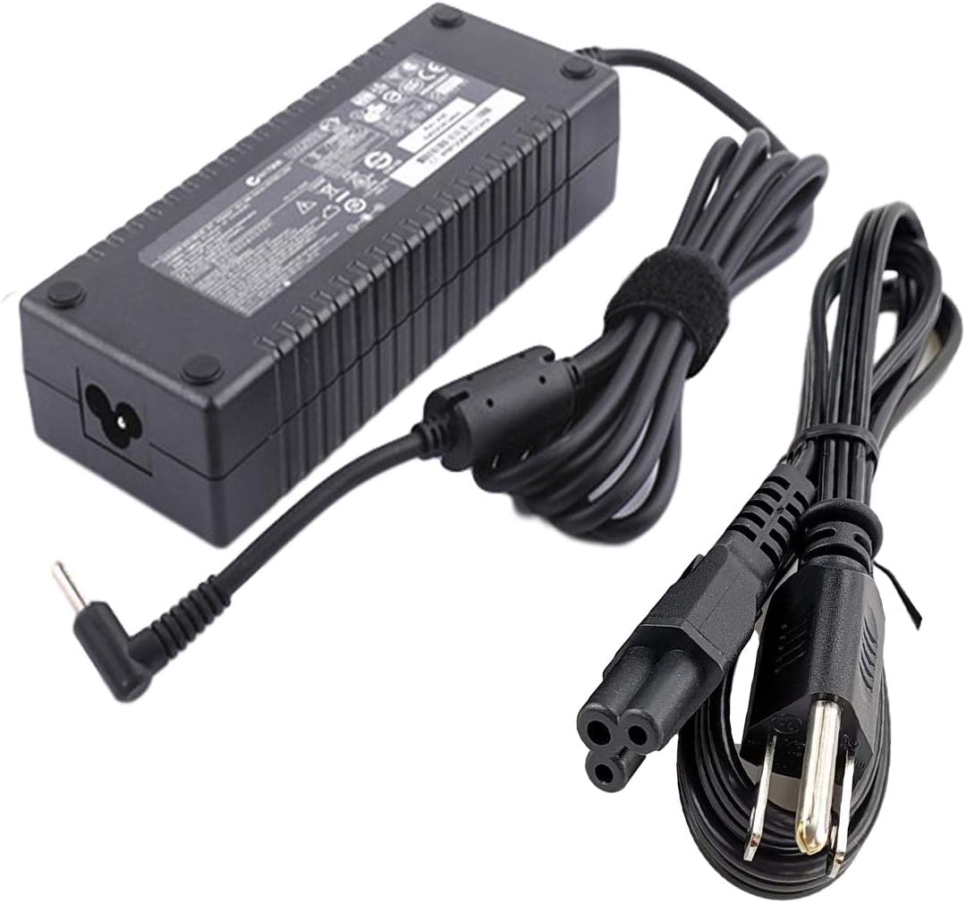 New 150W Ac 4.5 3.0mm Adapter Charger Fit for HP OMEN by 15-ce018dx 15-ce019dx 15-ce051nr 15-ce011dx 15-dc0010nr 15-dc0091cl 15-dc0020nr 15-dc0085nr Laptop Power Supply Pack of 2