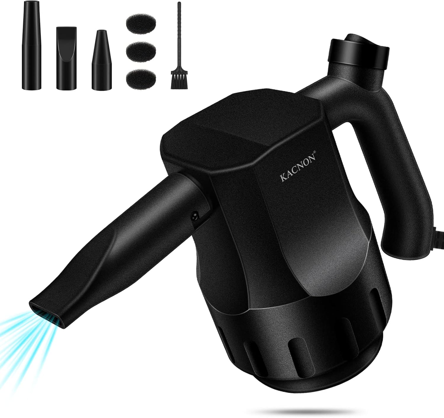 Compressed Air, Super Power Electric Air Duster Dust Blower Computer Duster Canned Air Replaces for Cleaning Dust Hairs Crumbs Scraps for Computer Laptop Keyboard Electronics