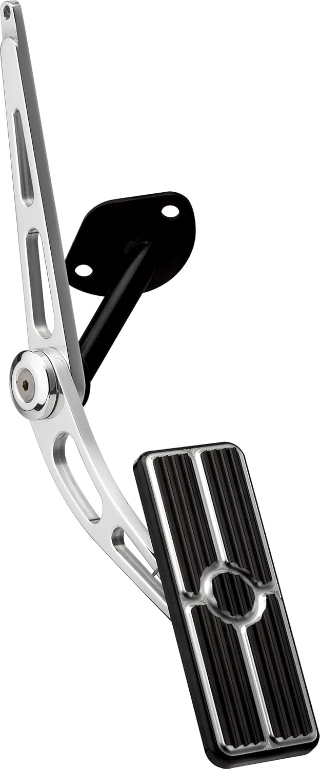 Billet Specialties 199165 Black Anodized 67-69 Camaro Polished Gas Pedal Assembly