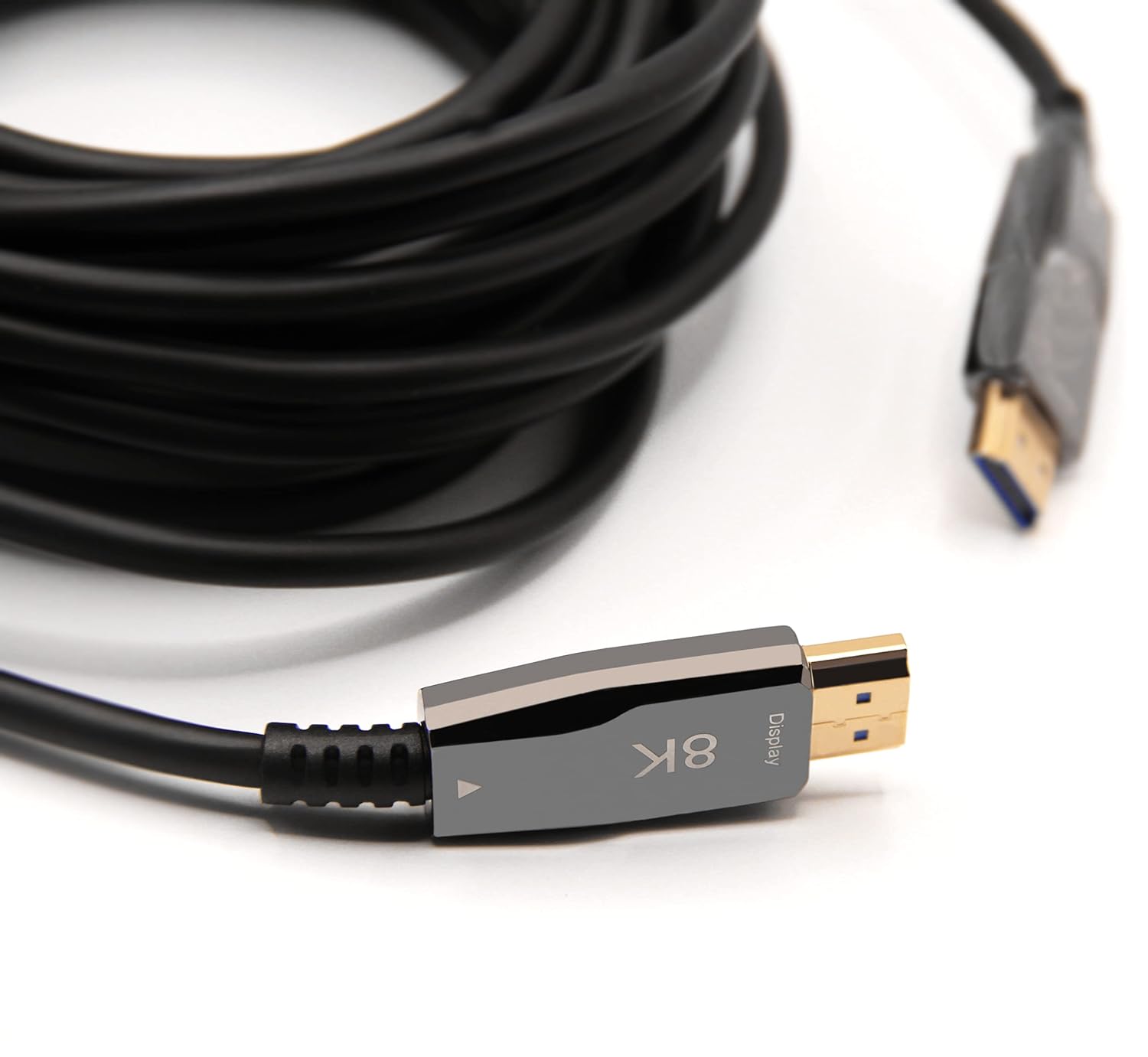 Pacroban 8K HDMI 2.1 Fiber Optic Cable (50ft) - Upgraded. Work with RTX 3090 and All Other HDMI Devices, in-Wall Safe