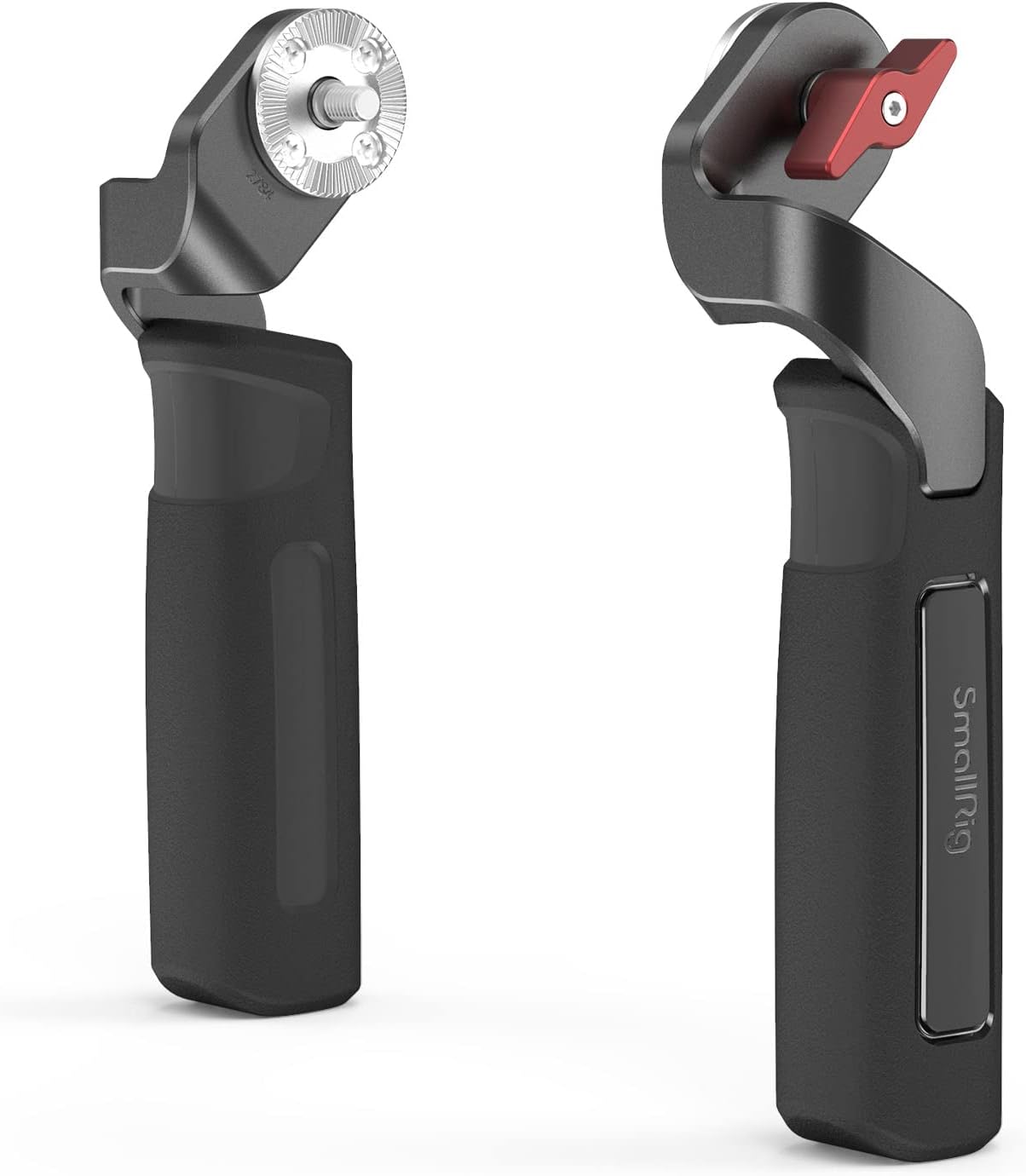 SmallRig Ergonomic Rubber Rosette Handles, with M6 Thread Mount, for DSLR Camera Shoulder Rig Support, Pack of 2 - 2784