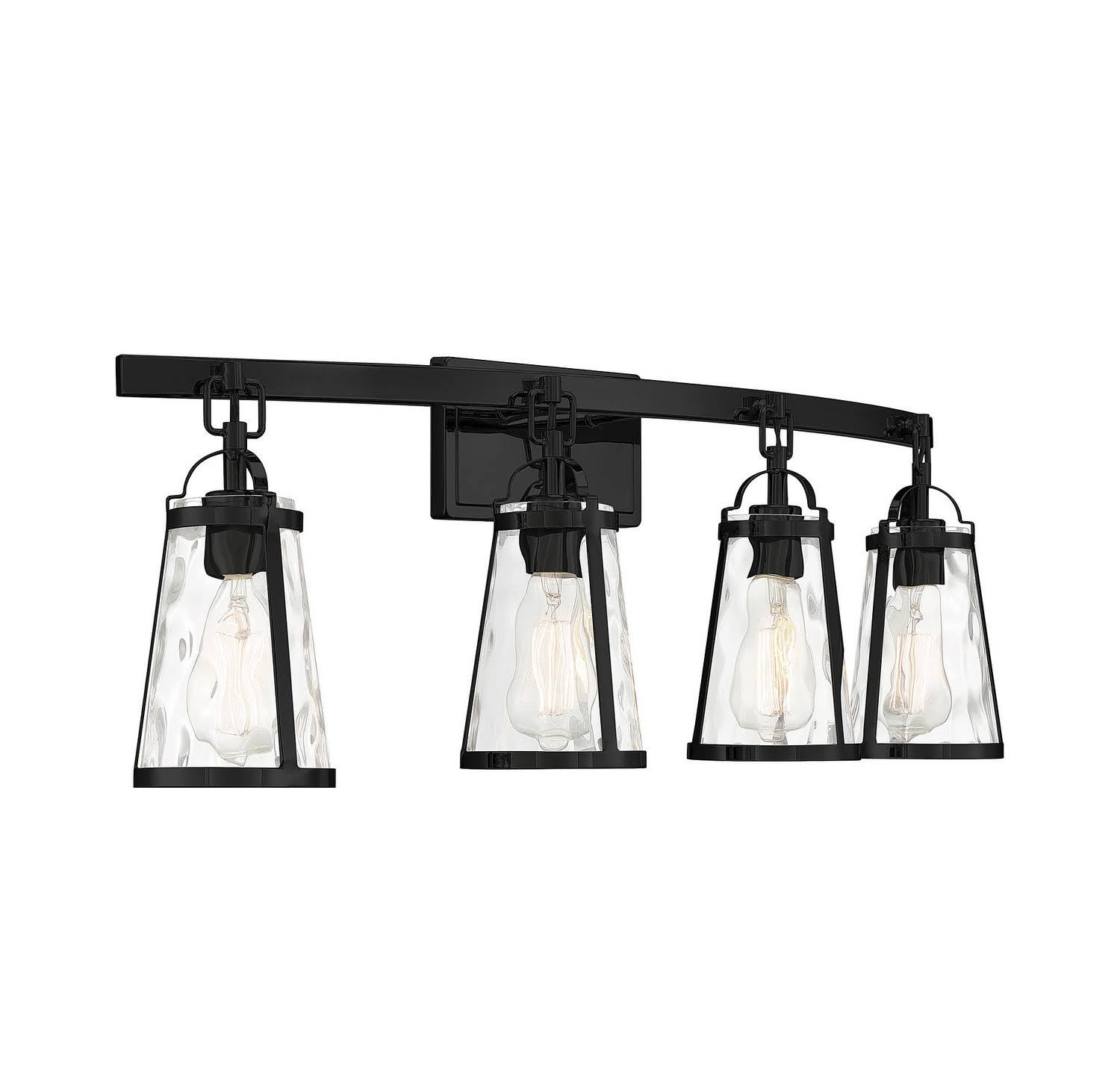 Savoy House Albany 4 Light Black Bath Bar 8-560-4-BK AHVXG