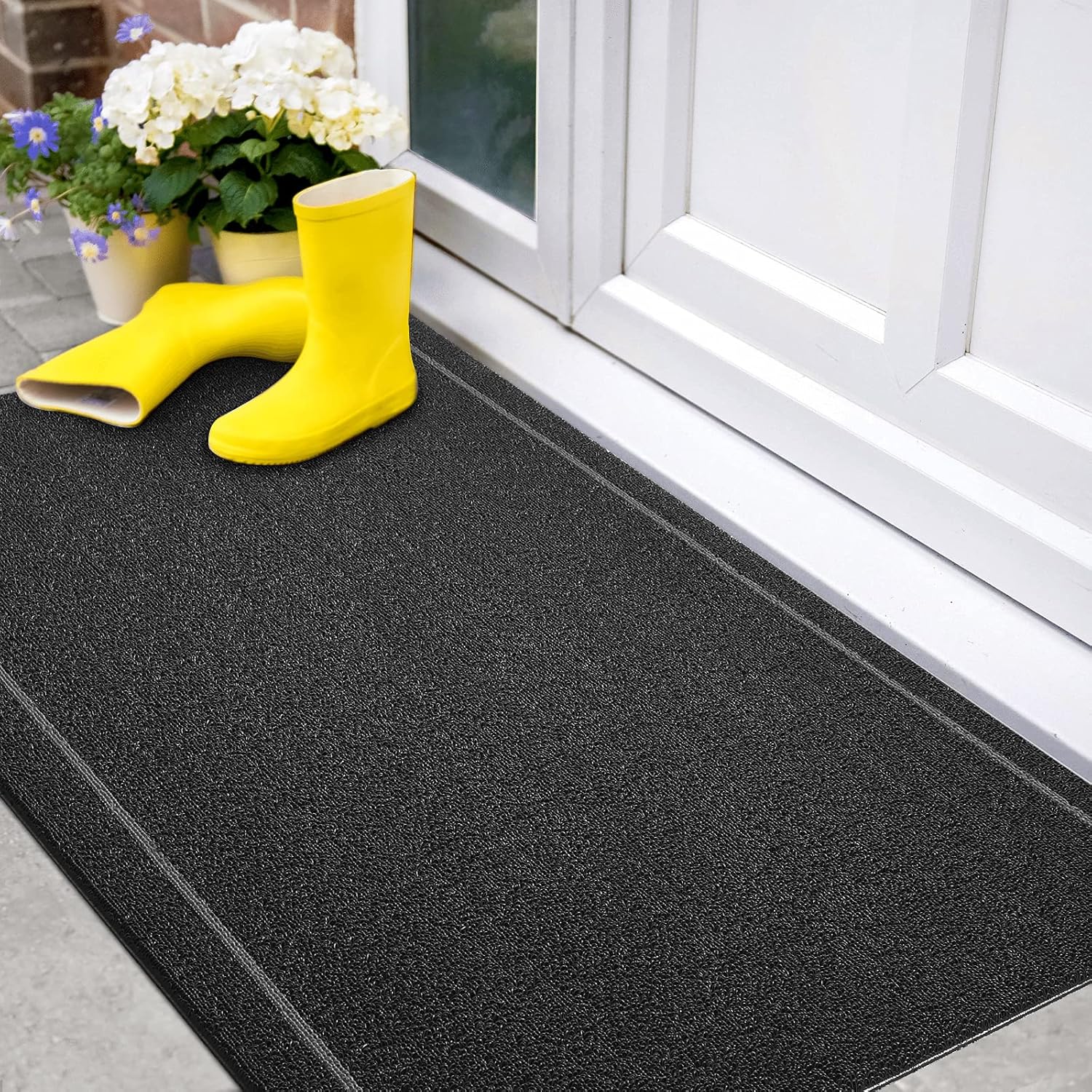 Color G Door Mats Outdoor, Anti-Slip Backing Waterproof Front Door Mat Outdoor, Easy Clean, Low-Profile Resist Dirt Outdoor Mats Floor Mat 17
