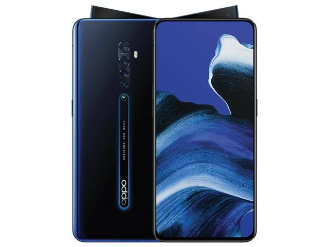 Oppo Reno2 Dual-SIM CPH1907 256gb (GSM Only | No CDMA) Factory Unlocked 4G/LTE Smartphone - International Version (Luminous Blac