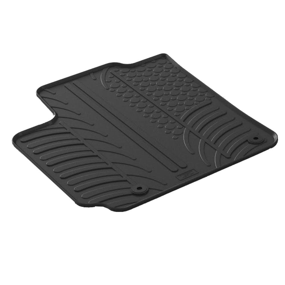 All Weather Custom Fit Rubber Floor Mats - 2018 Hyundai Kona - Black