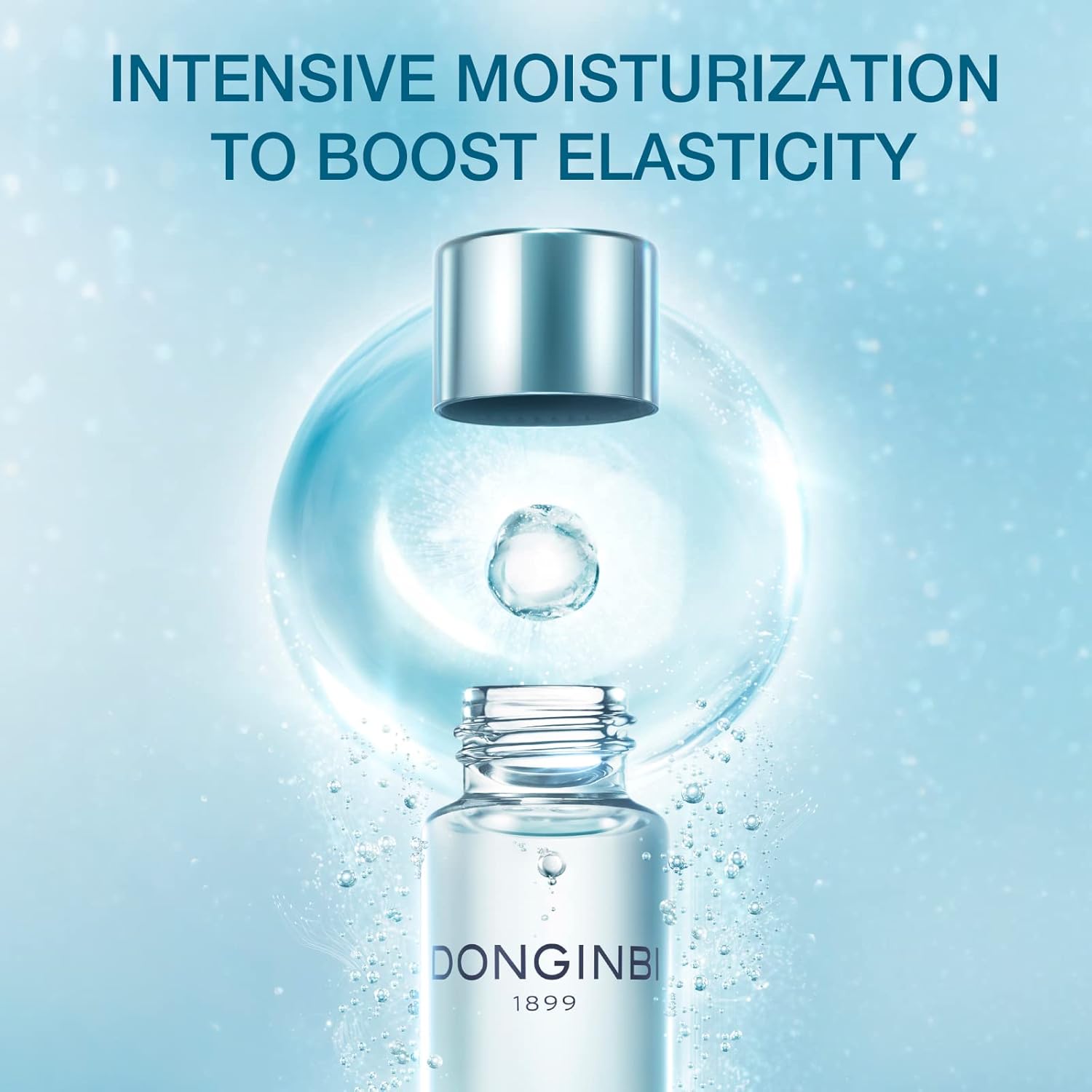 DONGINBI Hydra Glow Ampoule - Korean Skin Care Concentrated Facial Serum, Deep skin Firming and Tightening with Red Ginseng & skin Moisturizing Power to Boost Elasticity(8mlx8)