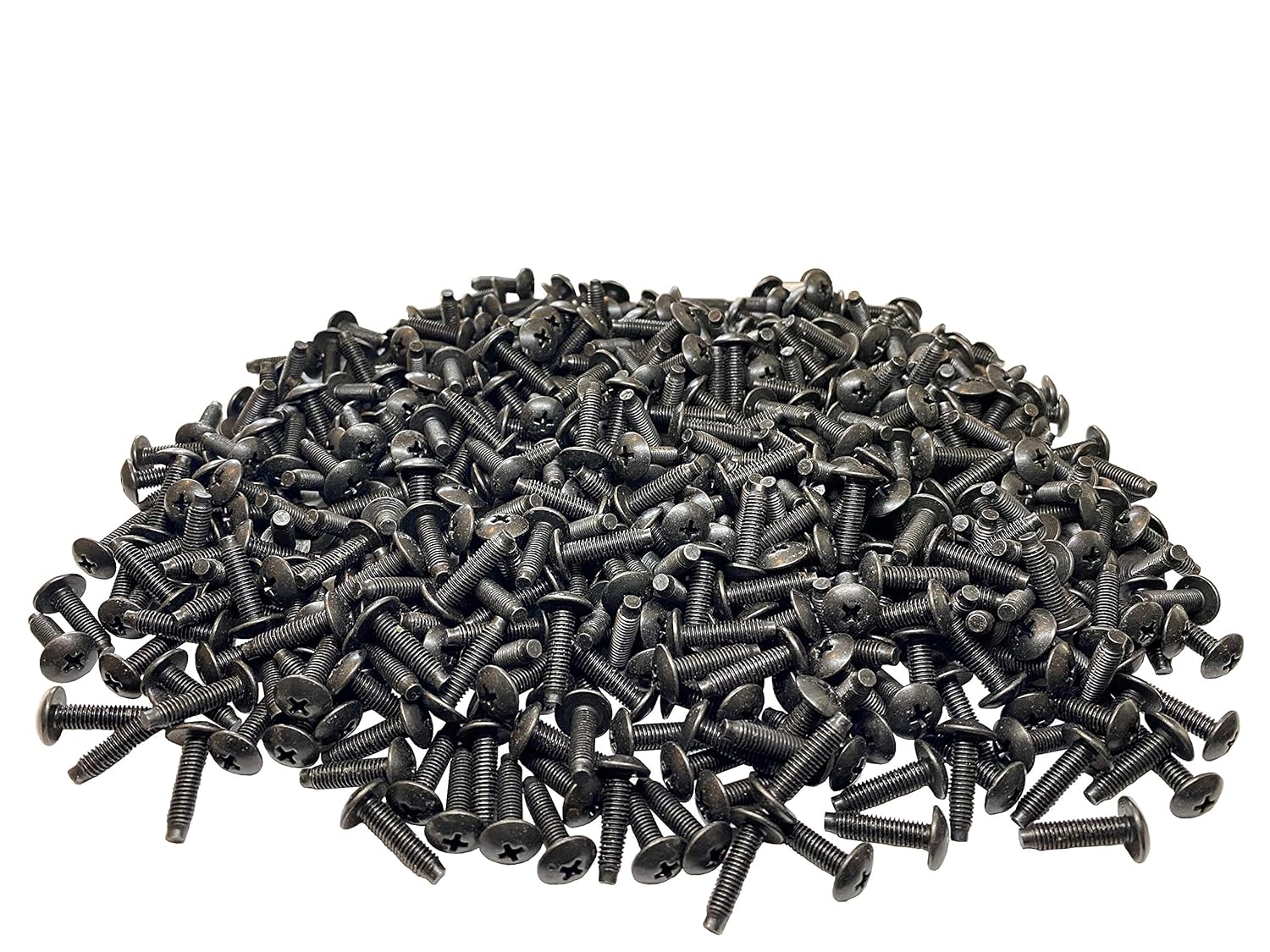 10-32 Pilot Point Rack Mount Screws 500 Pack Jar- USA Made