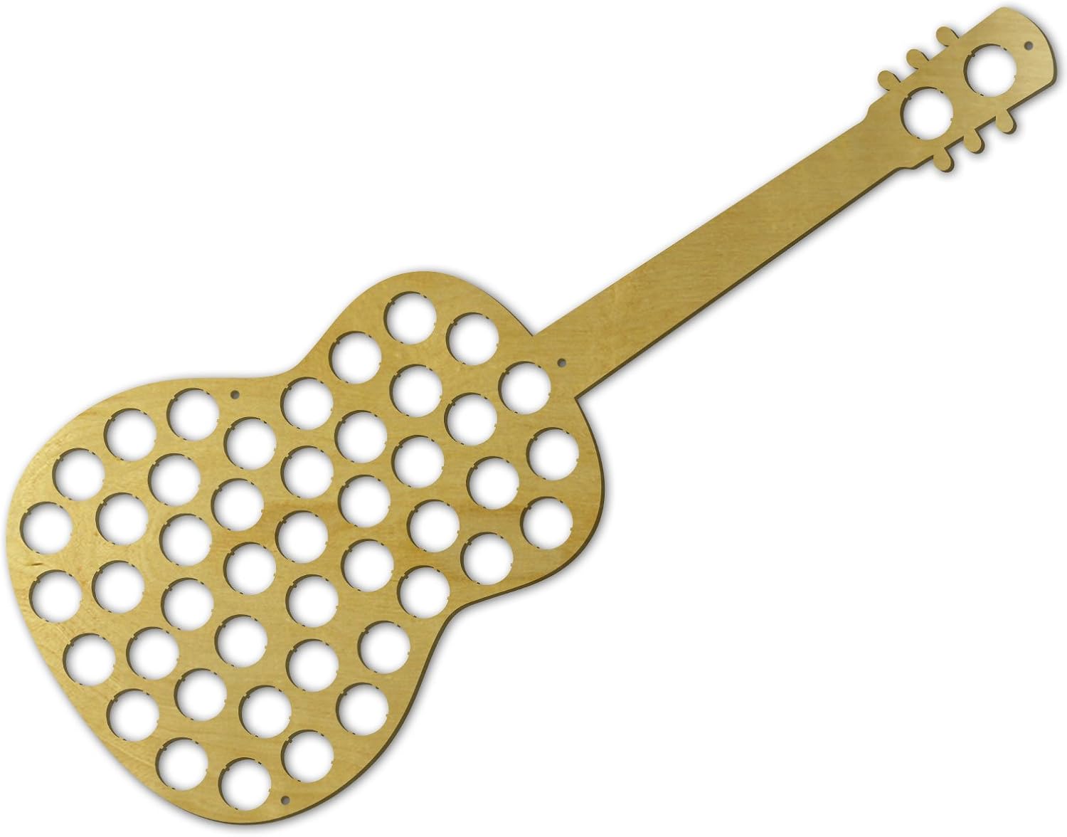 Torched Guitar Beer Cap Holder | Wall Mount Beer Cap Catcher | Beer Cap Decor Display Art | A Great Gift for Men, Beer Lovers, and Collectors Pack of 2