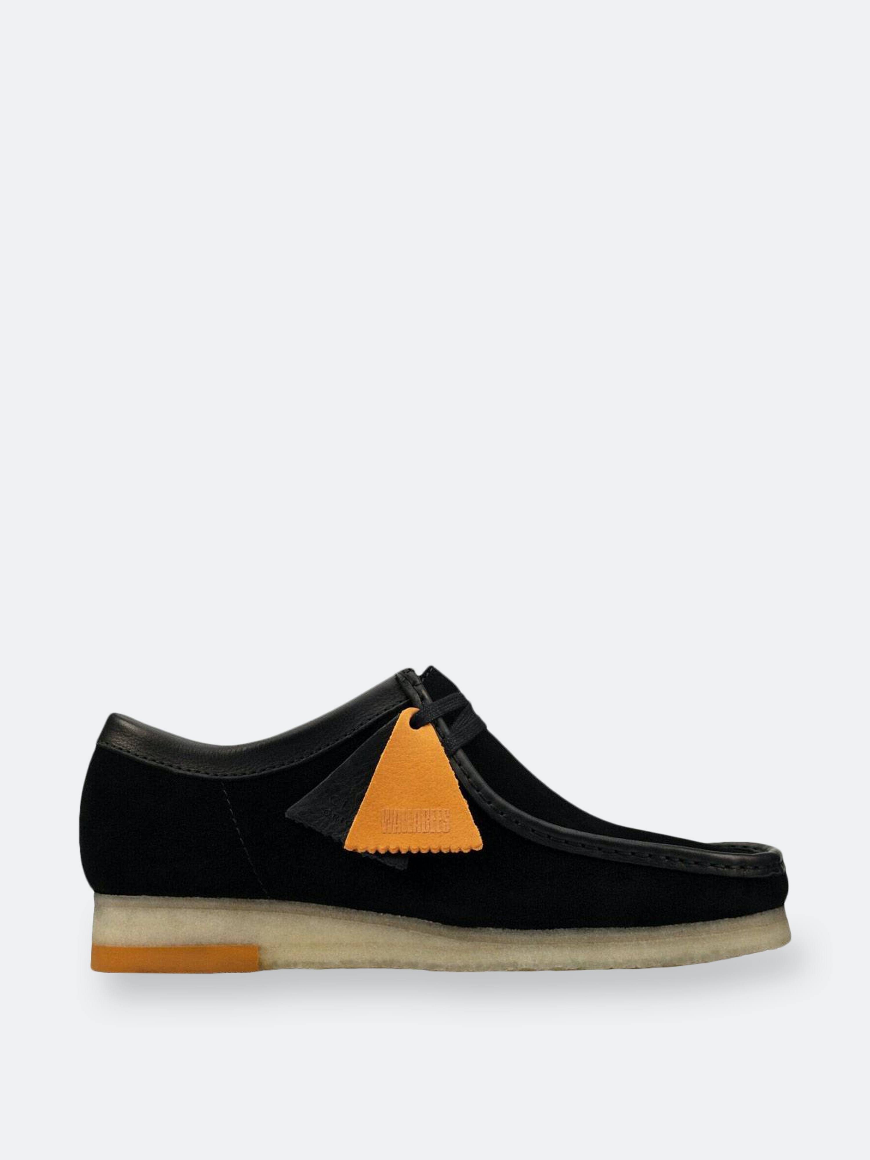 Clarks Wallabee &Black Combi& 8