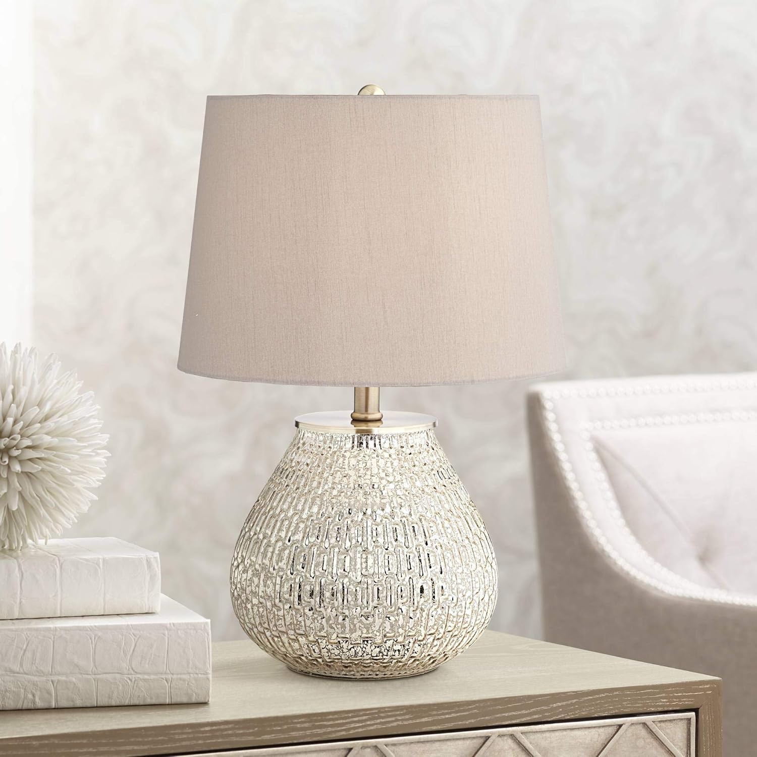 Zax Country Cottage Small Accent Table Lamp 19 1/2