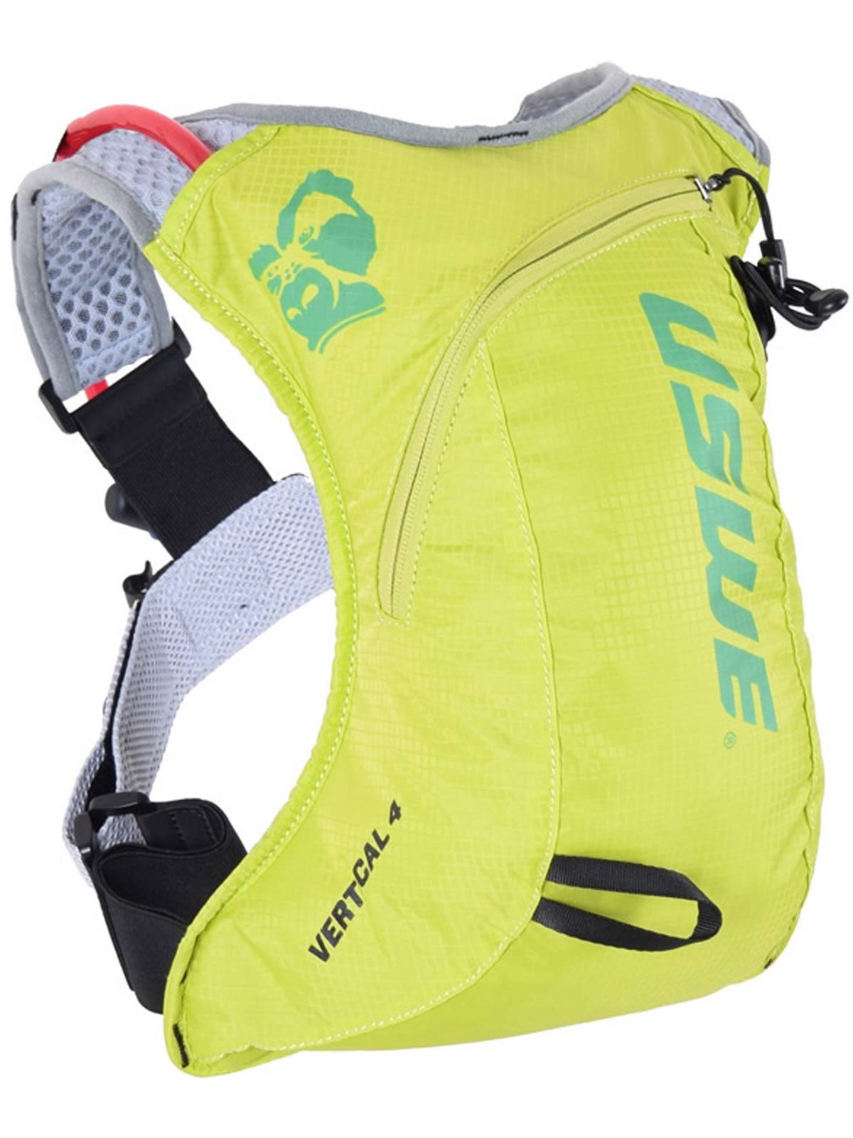 USWE Vertical 4 Hydration Pack Yellow